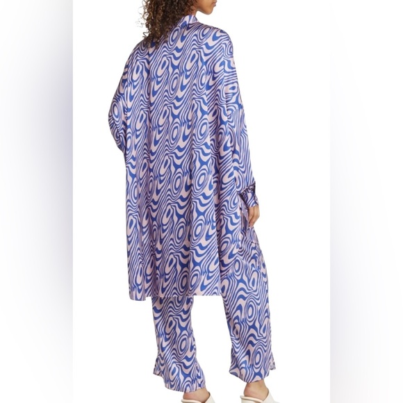 Dressed in Lala Satin Playsuit in Magic Swirl Size Medium NWT - Picture 2 of 16